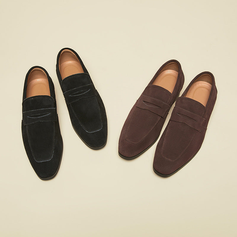 Corso - Men's suede loafers