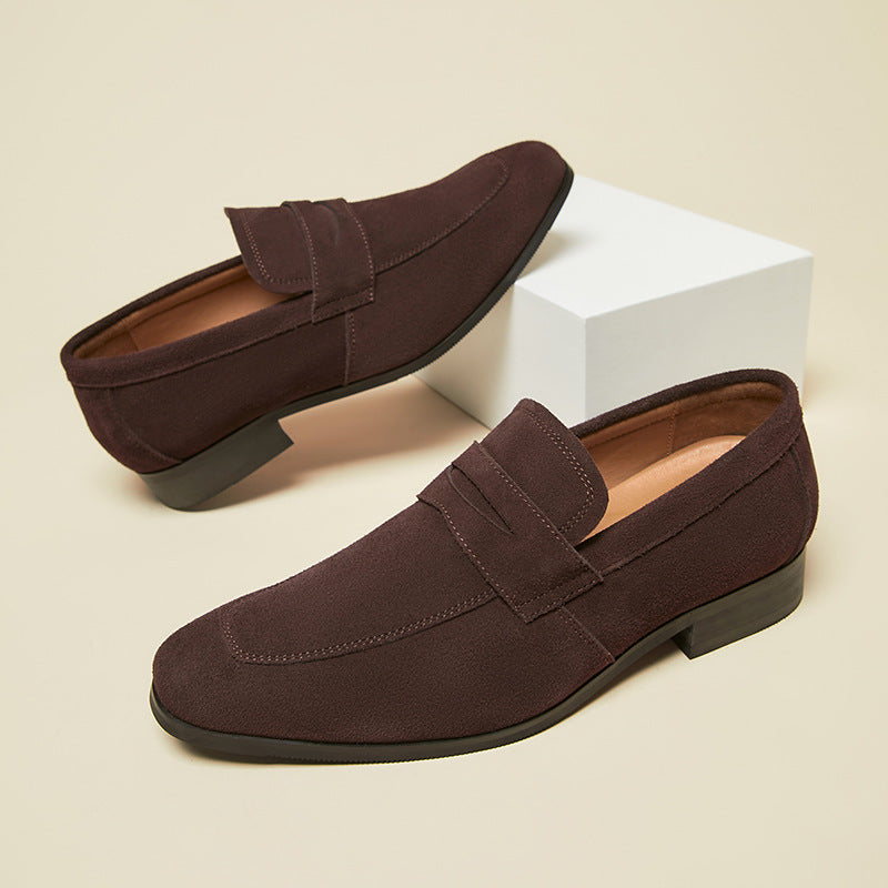 Corso - Men's suede loafers