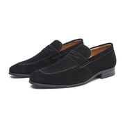 Corso - Men's suede loafers