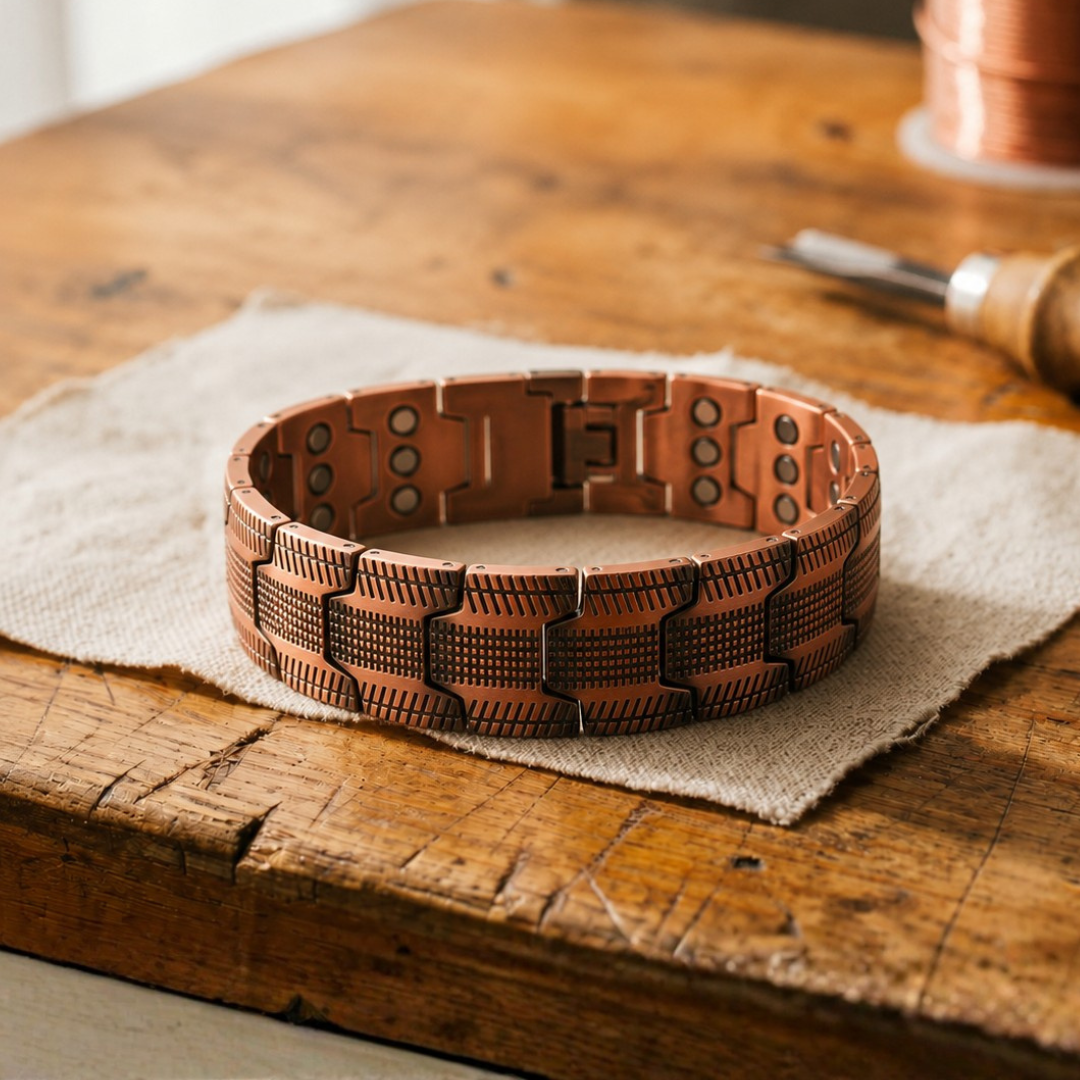 Bracciale in rame Crag di Greta