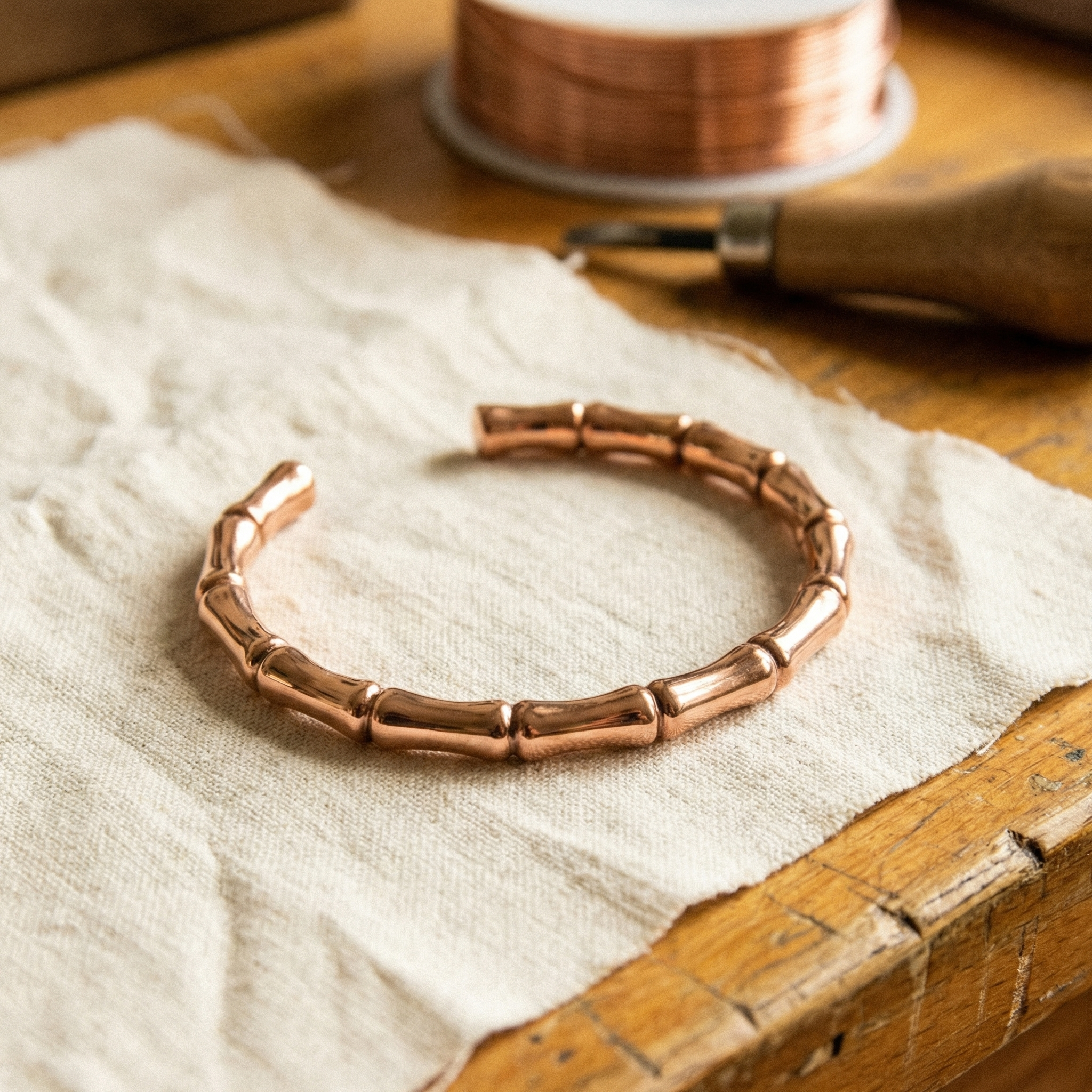 Bracciale in rame Grove di Greta