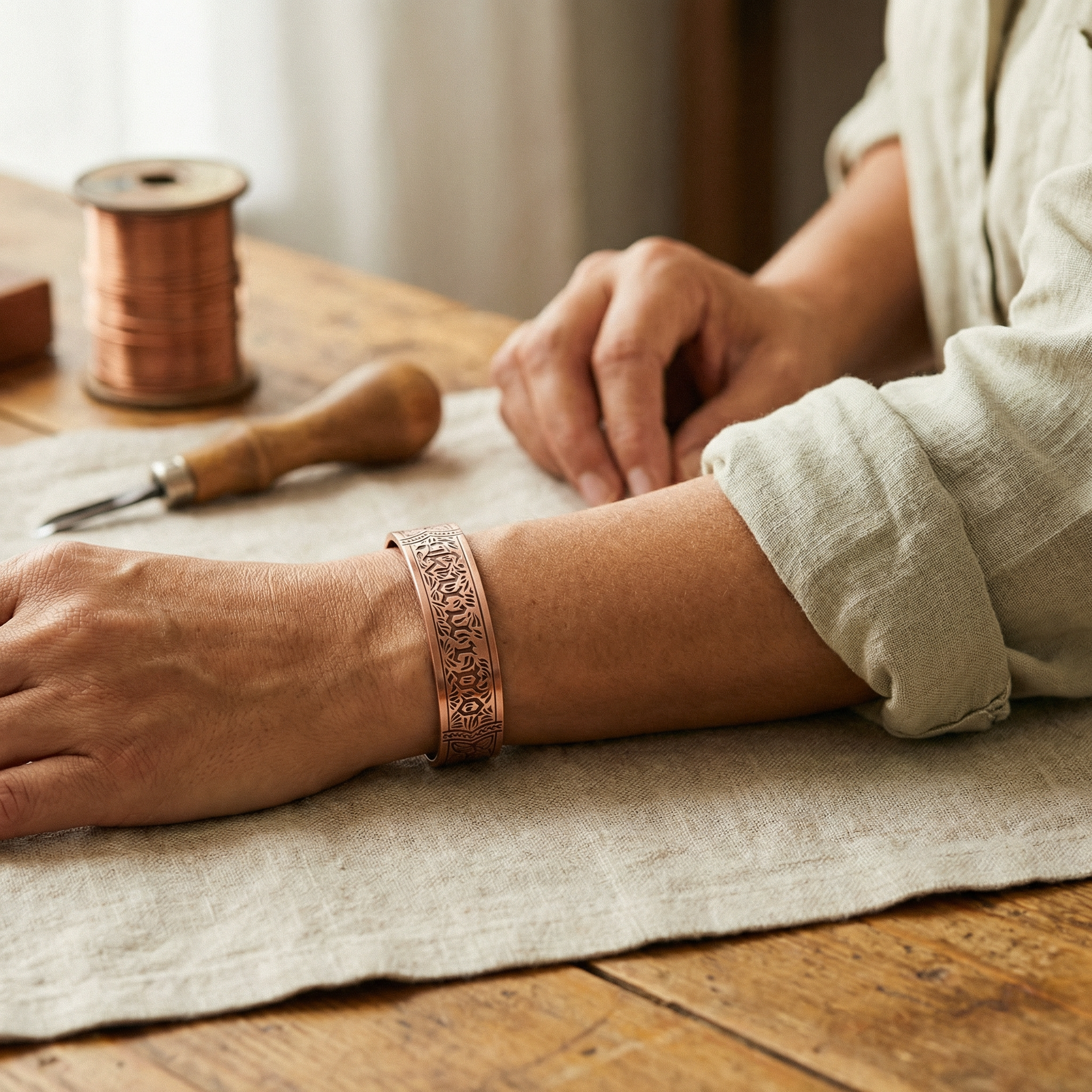 Bracciale in rame Drift di Greta