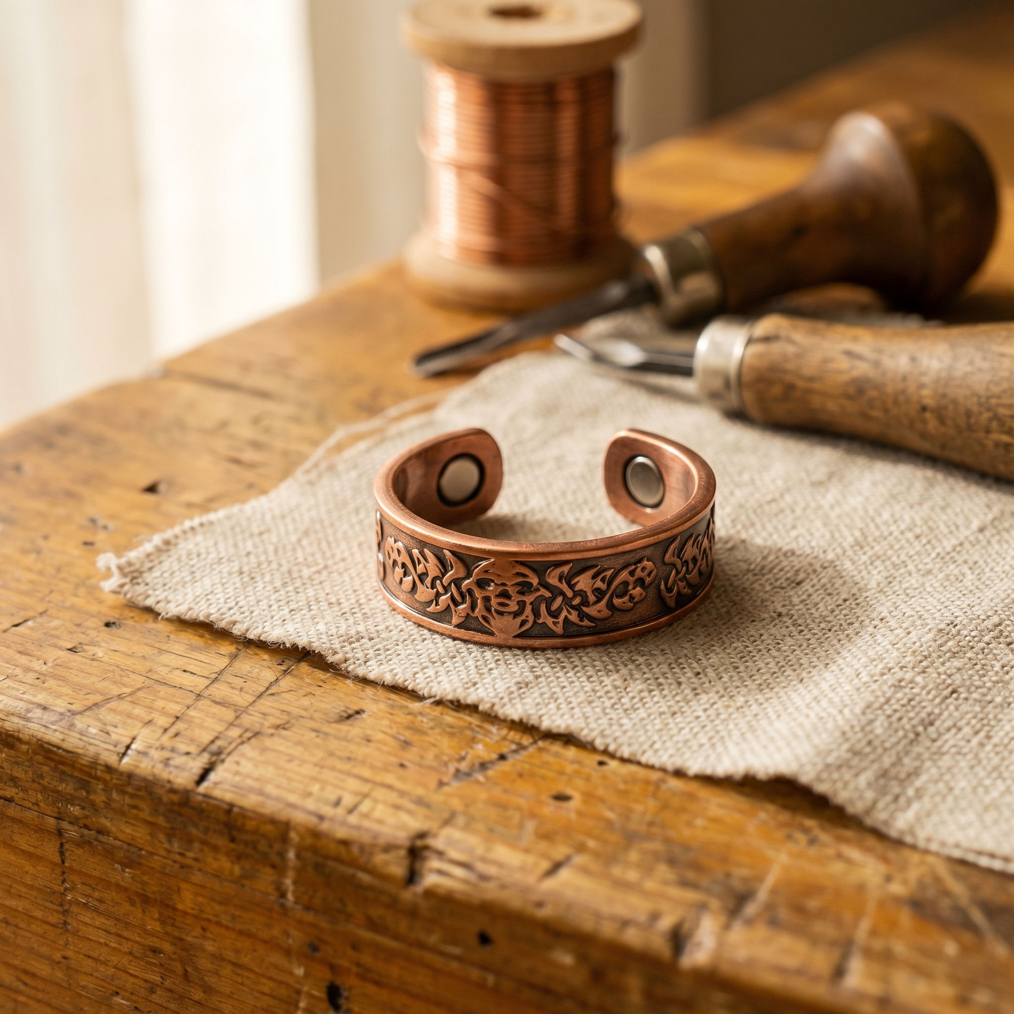 Anello in rame Clag di Greta