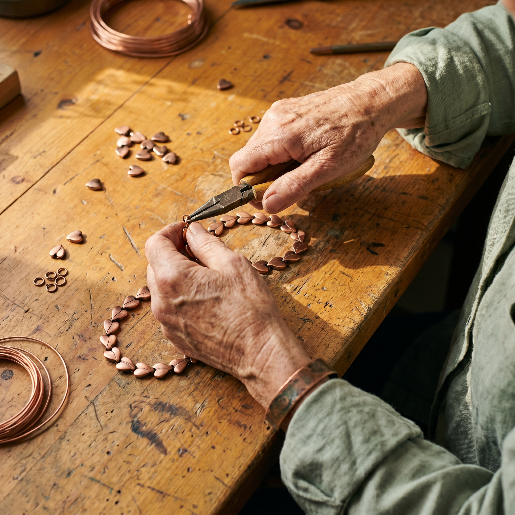 Collana in rame Briar di Greta
