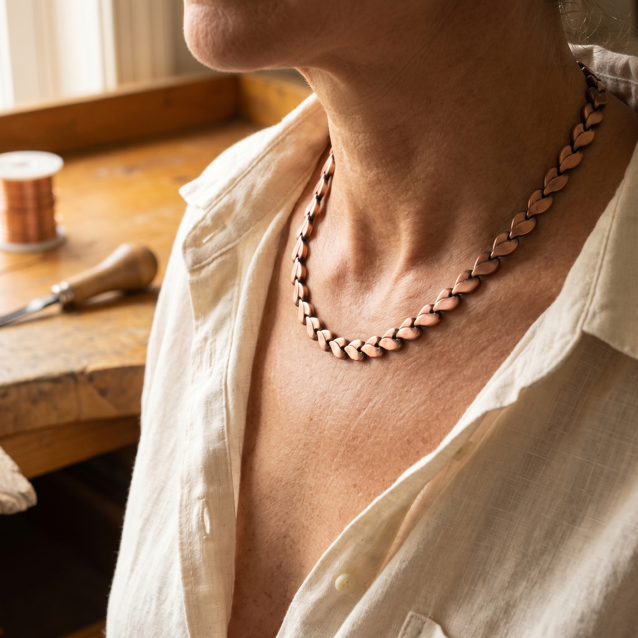 Collana in rame Briar di Greta