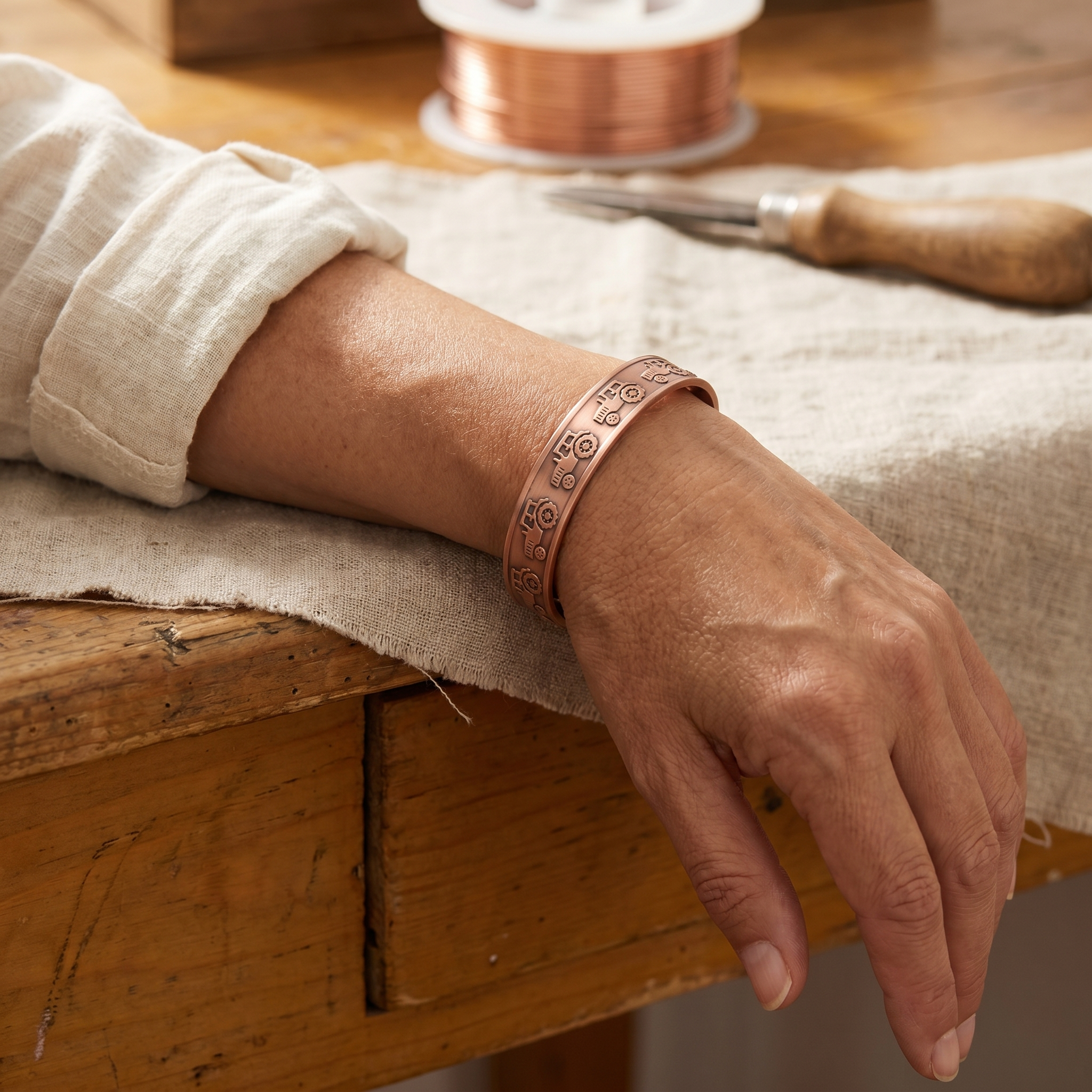 Bracciale in rame Brae di Greta
