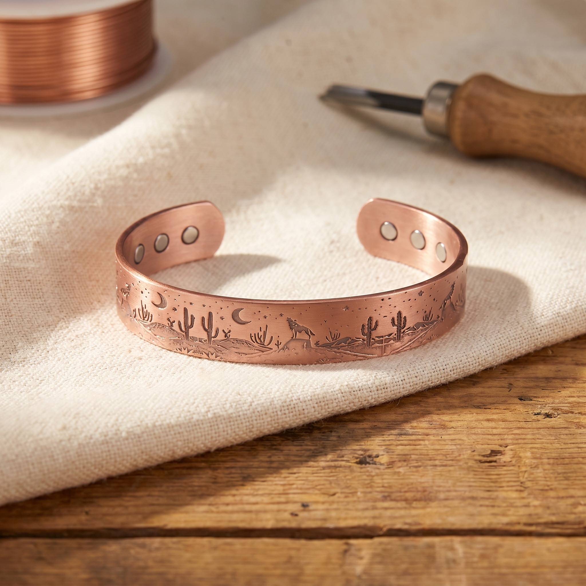 Bracciale in rame Cove di Greta