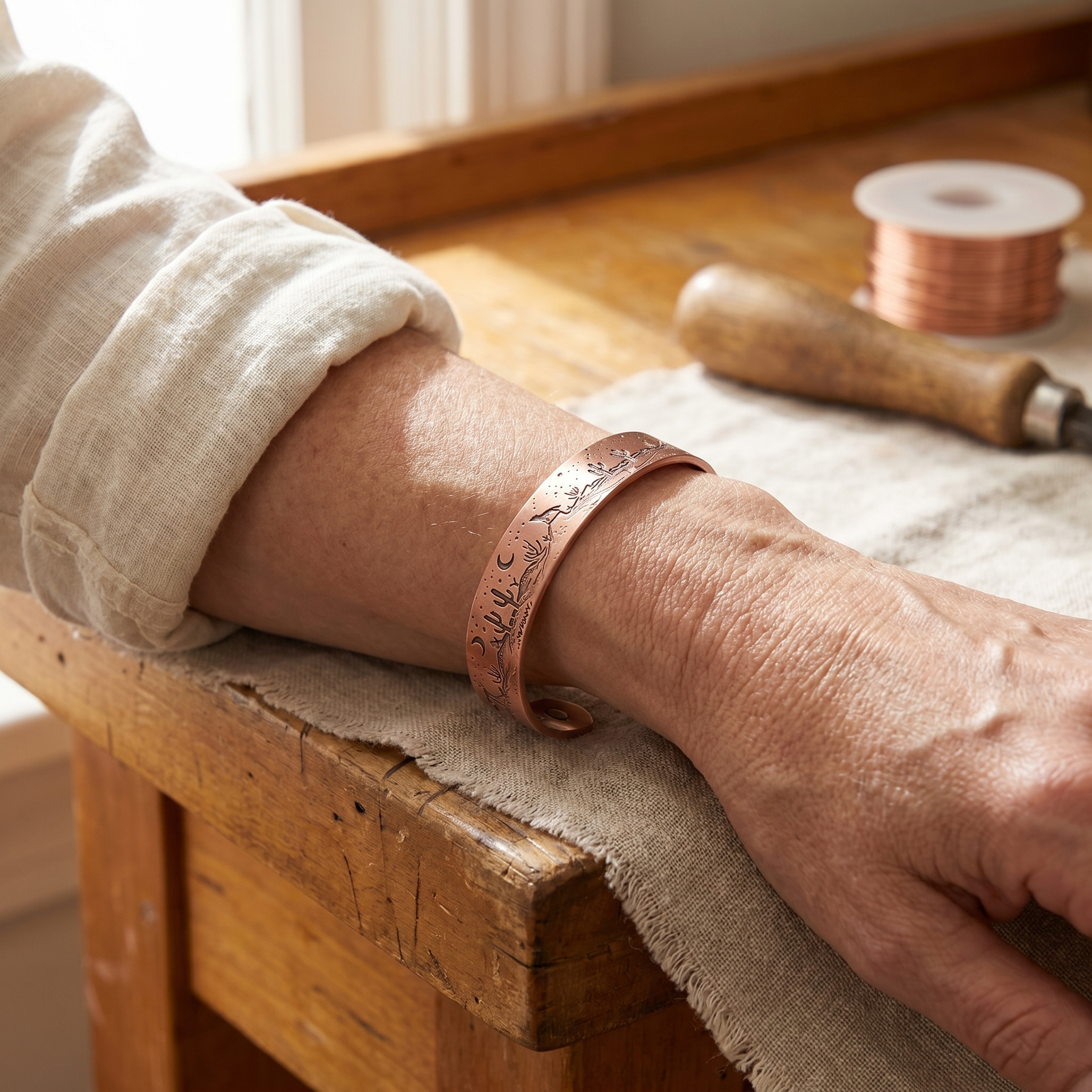 Bracciale in rame Cove di Greta
