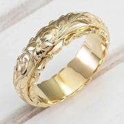 Anello Fiore Oro Antico | Oro
