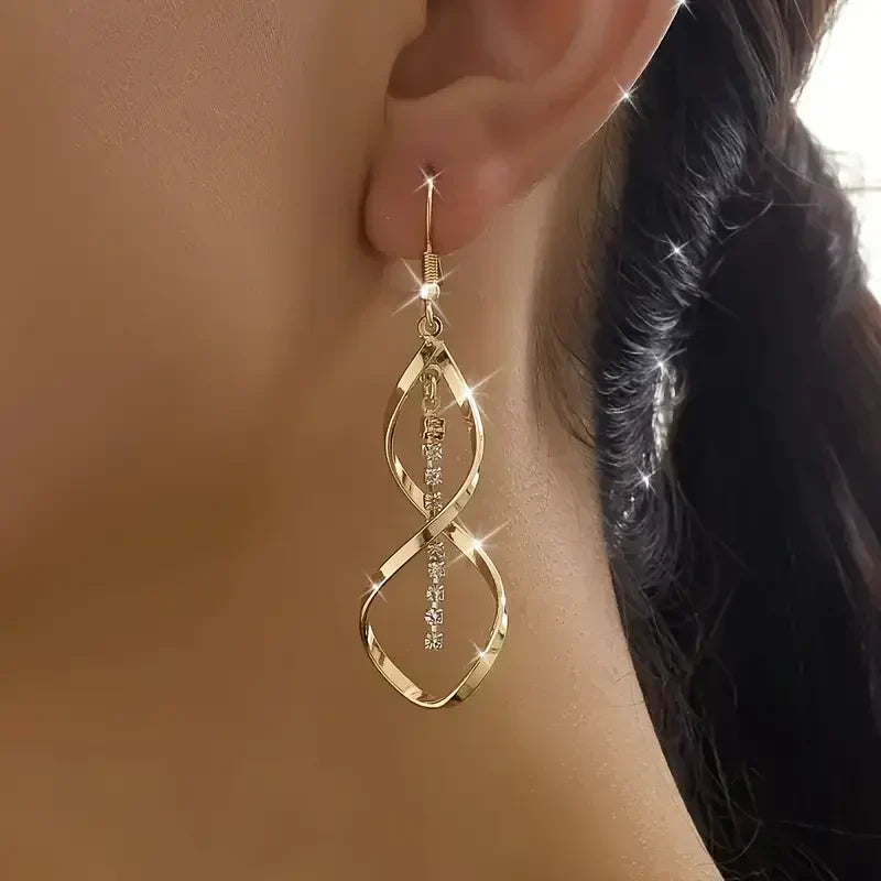 Orecchini a Spirale Raggio di Sole | Oro