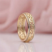 Anello Traforato Lucido | Oro